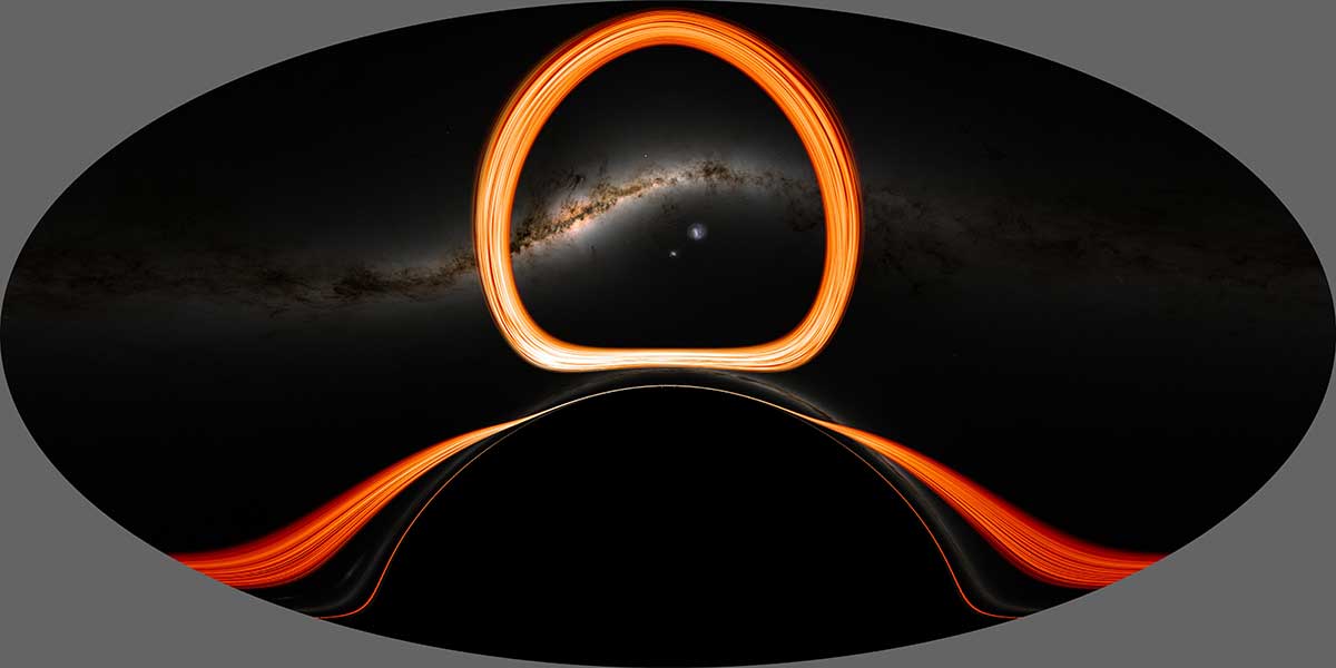 black hole with a diameter of 16 million miles - The Physics Boy